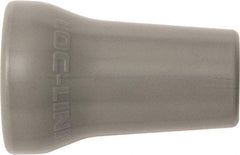 Loc-Line - 1/2" Hose Inside Diam x 1/2" Nozzle Diam, Coolant Hose Nozzle - Unthreaded, for Use with Loc-Line Modular Hose System, 50 Pieces - Eagle Tool & Supply