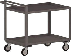Jamco - 1,200 Lb Capacity, 18" Wide x 36" Long x 30" High Standard Utility Cart - 2 Shelf, Steel - Eagle Tool & Supply