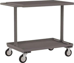 Jamco - 1,200 Lb Capacity, 36" Wide x 18" Long x 39" High Service Cart - 2 Shelf, Steel - Eagle Tool & Supply