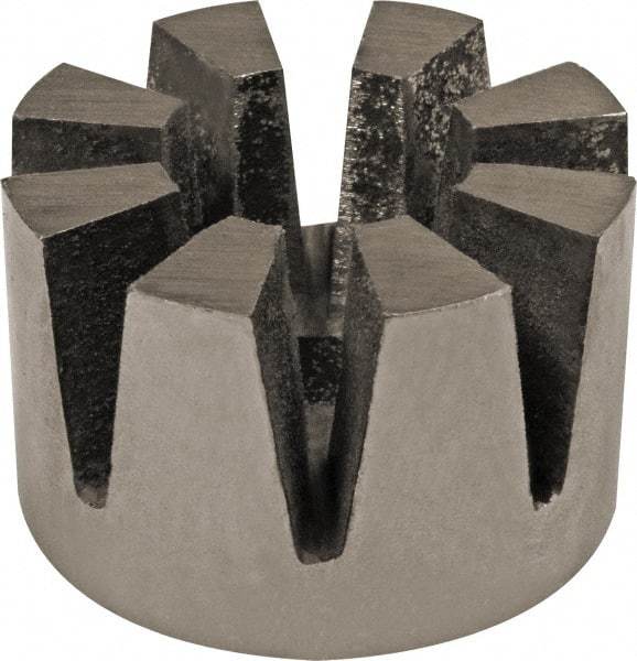 Mag-Mate - 2" OD x 1-1/4" High, 8 Pole Alnico Rotor Magnet - 1/2" Hole Diam, 140 Lb Max Holding Capacity, 800°F Max Operating Temp - Eagle Tool & Supply