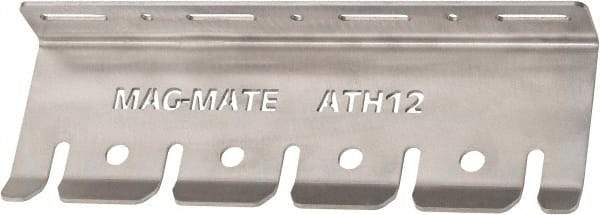 Mag-Mate - 4" Projection, 302 Stainless Steel Air Tool Holder Rack - 12" OAL - Eagle Tool & Supply