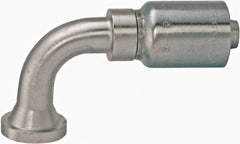 Parker - Hydraulic Hose Fittings & Couplings Type: SAE Code 61 Flange Head, 90 Degree Elbow Medium Drop Hose Diameter: 1-1/2 (Inch) - Eagle Tool & Supply