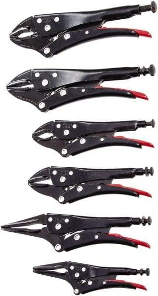 Proto - 6 Piece Locking Plier Set - Eagle Tool & Supply