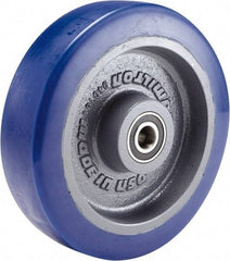 Hamilton - 8 Inch Diameter x 2 Inch Wide, Polyurethane Mold on to Cast Iron Center Caster Wheel - 2,700 Lb. Capacity, 3-1/4 Inch Hub Length, 3/4 Inch Axle Diameter, Sealed Precision Ball Bearing - Eagle Tool & Supply
