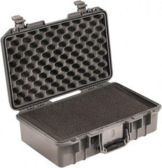 Pelican Products, Inc. - 12-51/64" Wide x 6-57/64" High, Aircase w/Foam - Silver - Eagle Tool & Supply