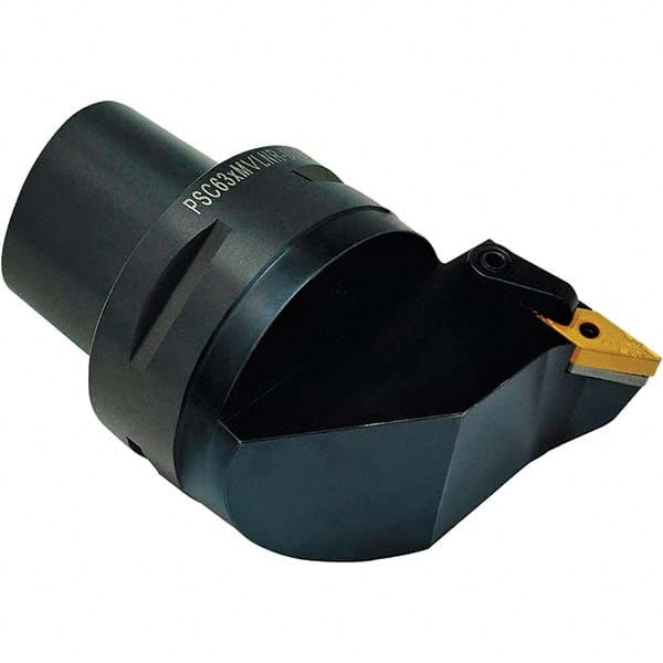 Techniks - Size C6 75mm External Left Hand Modular Turning & Profiling Cutting Unit Head - Eagle Tool & Supply