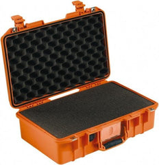 Pelican Products, Inc. - 12-51/64" Wide x 6-57/64" High, Aircase w/Foam - Orange - Eagle Tool & Supply