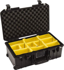 Pelican Products, Inc. - 13-31/32" Wide x 8-63/64" High, Aircase w/Divider - Black - Eagle Tool & Supply