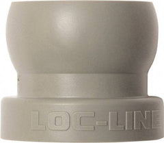 Loc-Line - 3/4" Hose Inside Diam, Coolant Hose Fixed Mount - for Use with Loc-Line Modular Hose System, 20 Pieces - Eagle Tool & Supply