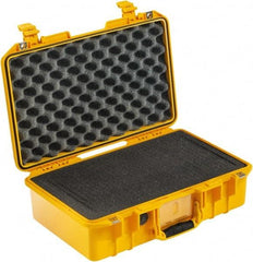 Pelican Products, Inc. - 12-51/64" Wide x 6-57/64" High, Aircase w/Foam - Yellow - Eagle Tool & Supply