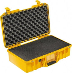 Pelican Products, Inc. - 13-31/32" Wide x 7-31/64" High, Aircase w/Foam - Yellow - Eagle Tool & Supply