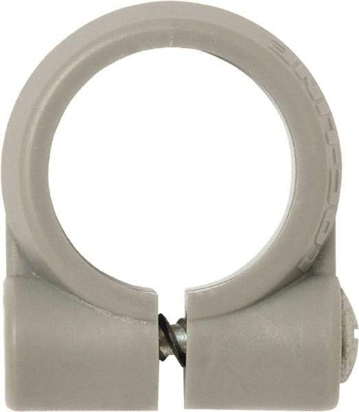 Loc-Line - Unthreaded, 1/4" Hose Inside Diam, Coolant Hose Element Clamp - For Use with 1/4" Loc-Line Modular Hose System, 20 Pieces - Eagle Tool & Supply