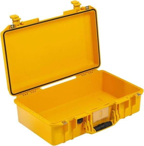 Pelican Products, Inc. - 13-31/32" Wide x 7-31/64" High, Aircase w/Divider - Yellow - Eagle Tool & Supply