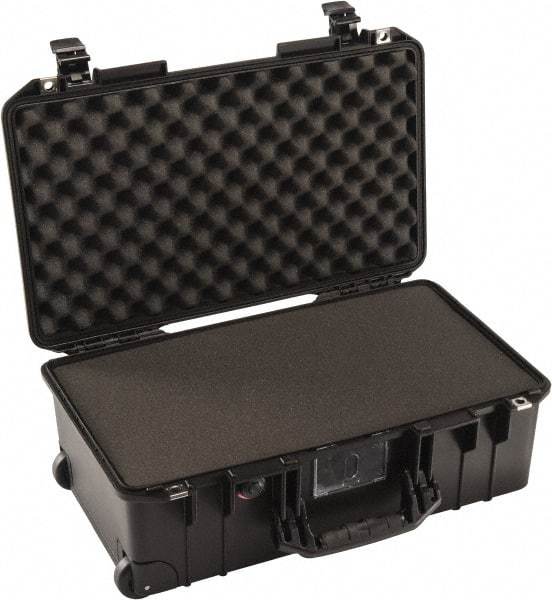 Pelican Products, Inc. - 13-31/32" Wide x 8-63/64" High, Aircase w/Foam - Black - Eagle Tool & Supply