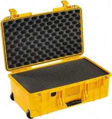 Pelican Products, Inc. - 13-31/32" Wide x 8-63/64" High, Aircase w/Foam - Yellow - Eagle Tool & Supply