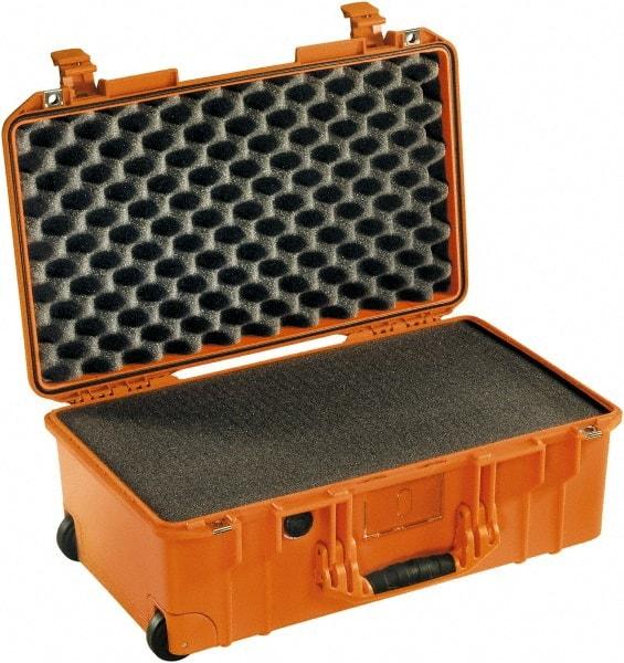 Pelican Products, Inc. - 13-31/32" Wide x 8-63/64" High, Aircase w/Foam - Orange - Eagle Tool & Supply