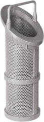 Hayward - 1-1/4 x 1-1/2 x 2" PVC Plastic Pipe Replacement Basket - Schedule 80 - Eagle Tool & Supply