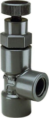 Hayward - 150 Max psi Angle Globe Pressure Reducing Valve - 1" Threaded Connection - Eagle Tool & Supply