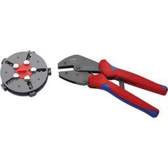 Knipex - Crimpers Type: Crimping Pliers Capacity: 0.50 - 6.00 mm - Eagle Tool & Supply