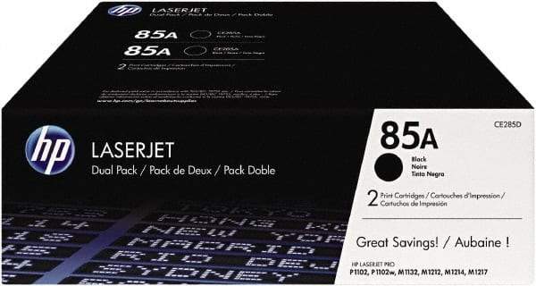 Hewlett-Packard - Black Toner Cartridge - Use with HP LaserJet Pro M1212nf, M1217nfw, P1102w - Eagle Tool & Supply