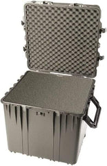 Pelican Products, Inc. - 26-1/2" Wide x 25-1/4" High, Cube Case - Black, Polypropylene - Eagle Tool & Supply