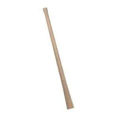 Made in USA - 36" Long Replacement Handle for Railroad/Clay Pick - 3" Eye Length x 2" Eye Width, Hickory, 5 & Up Lb Capacity, Material Grade Type A - Eagle Tool & Supply