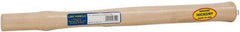 Made in USA - 18" Long Replacement Handle for Blacksmith Hammers - 1-1/4" Eye Length x 1" Eye Width, Hickory, Material Grade Type A - Eagle Tool & Supply