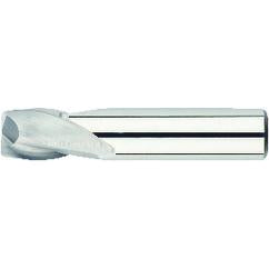 7/16 Dia. x 2-1/2 Overall Length 2-Flute Square End Solid Carbide SE End Mill-Round Shank-Center Cut-Uncoated - Eagle Tool & Supply