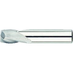 7/16 Dia. x 2-1/2 Overall Length 2-Flute Square End Solid Carbide SE End Mill-Round Shank-Center Cut-Uncoated - Eagle Tool & Supply