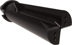 Allied Machine and Engineering - 9" Max Drill Depth, 2.5xD, 3.4" Diam, Indexable Insert Drill - 3 Inserts, CAT50 Taper Shank - Eagle Tool & Supply