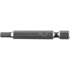 Wiha - 4mm Power Bit - 2-3/4" OAL - Eagle Tool & Supply