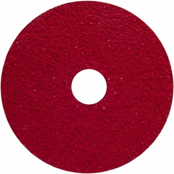 Norton - 7" Diam 7/8" Hole 24 Grit Fiber Disc - Very Coarse Grade, Ceramic Alumina - Eagle Tool & Supply