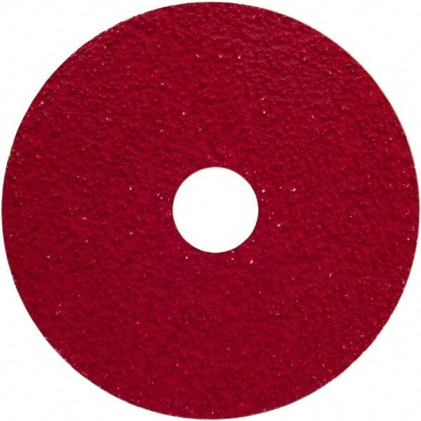 Norton - 7" Diam 7/8" Hole 60 Grit Fiber Disc - Coarse Grade, Ceramic Alumina - Eagle Tool & Supply