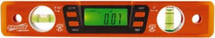 SAVAGE by SWANSON - Magnetic 9" Long 2 Vial Torpedo Level - Aluminum, Orange - Eagle Tool & Supply