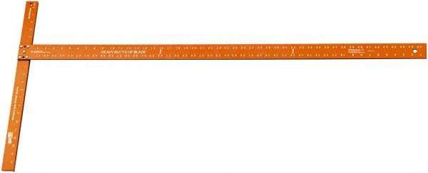 SAVAGE by SWANSON - 48" Blade Length, 20" Base Length Aluminum Square - Eagle Tool & Supply