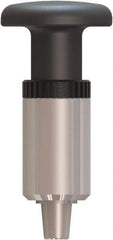 Made in USA - 1/2" Pin Diam, 0.62" Usable Length, Pull Knob Handle Quick Release Pin - 3.77" OAL - Eagle Tool & Supply