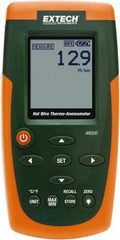 Extech - 0.2 to 20 m/Sec Air CFM and CMM Thermo Anemometer - 140°F Max - Eagle Tool & Supply