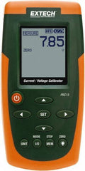 Extech - 0 VDC to 20 VDC, Current Calibrator - LCD Display, +/-0.01% Basic DC Accuracy, AA Power Supply - Eagle Tool & Supply