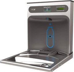 Halsey Taylor - 8 GPH Cooling Capacity Retro Fit Water Cooler & Fountain - Retro-Fit Bottle Filling Station, 20 to 105 psi, 0.20 hp, Stainless Steel - Eagle Tool & Supply