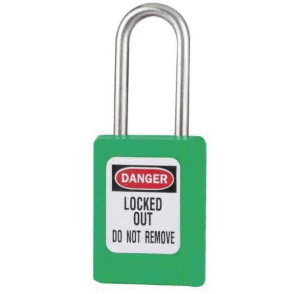 Master Lock - Lockout Padlocks Key Type: Keyed Different Key Retaining: Retaining Key - Eagle Tool & Supply