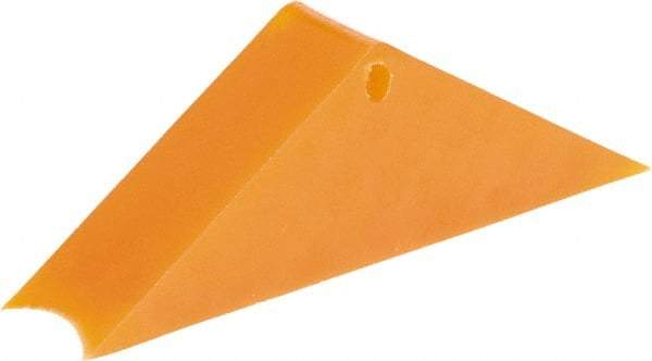 Vestil - 2-1/4" Wide x 3-5/8" High x 11" Deep, Plastic Wheel Chock - Eagle Tool & Supply