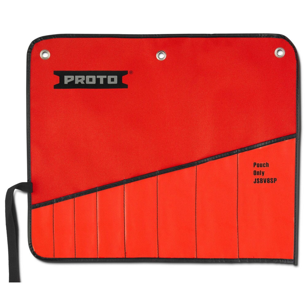 Tool Bags & Tool Totes; Closure Type: Tie String; Material: Canvas; Overall Width: 14; Overall Depth: 15 in; Overall Height: 14 in; Color: Red; Features: Stitched and Reinforced Edges for Strength; Number Of Pockets: 8.000