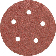 Porter-Cable - 5" Diam 1" Hole 100 Grit Fiber Disc - Fine Grade, Aluminum Oxide, 12,000 Max RPM - Eagle Tool & Supply
