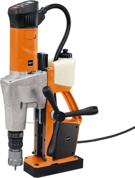 Fein - 3/4" Chuck, 2" Travel, Portable Magnetic Drill Press - 130-260 & 260-520 RPM, 1200 Watts - Eagle Tool & Supply