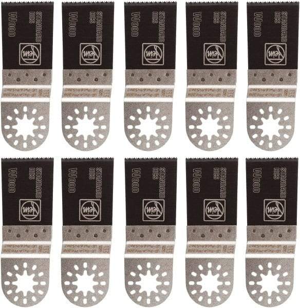 Fein - Rotary & Multi-Tool Multi-Use Saw Blade - 1-3/8" Standard E-Cut Blade, For Fein Multimaster, Wood, Drywall, Plastic Saw Blade - Eagle Tool & Supply