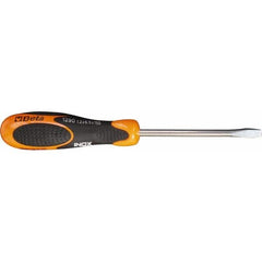 Beta - 6.5mm Blade Width, 10" OAL, Standard Slotted Screwdriver - Eagle Tool & Supply