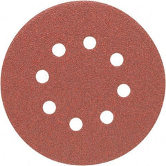 Porter-Cable - 5" Diam, 40 Grit, Aluminum Oxide Hook & Loop Disc - Coarse Grade, Coated, C Weight Paper Backing, - Eagle Tool & Supply
