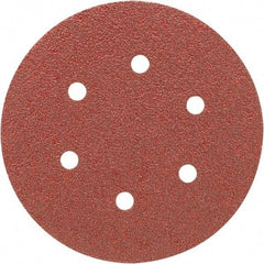 Porter-Cable - 6" Diam, 180 Grit, Aluminum Oxide Hook & Loop Disc - Very Fine Grade, Coated, C Weight Paper Backing, - Eagle Tool & Supply