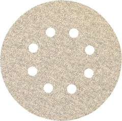 Porter-Cable - 5" Diam, 180 Grit, Zirconia Alumina Hook & Loop Disc - Very Fine Grade, Coated, C Weight Paper Backing, - Eagle Tool & Supply