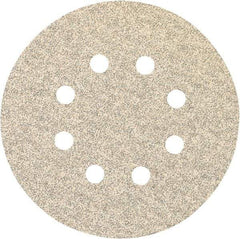 Porter-Cable - 5" Diam, 80 Grit, Zirconia Alumina Hook & Loop Disc - Medium Grade, Coated, C Weight Paper Backing, - Eagle Tool & Supply